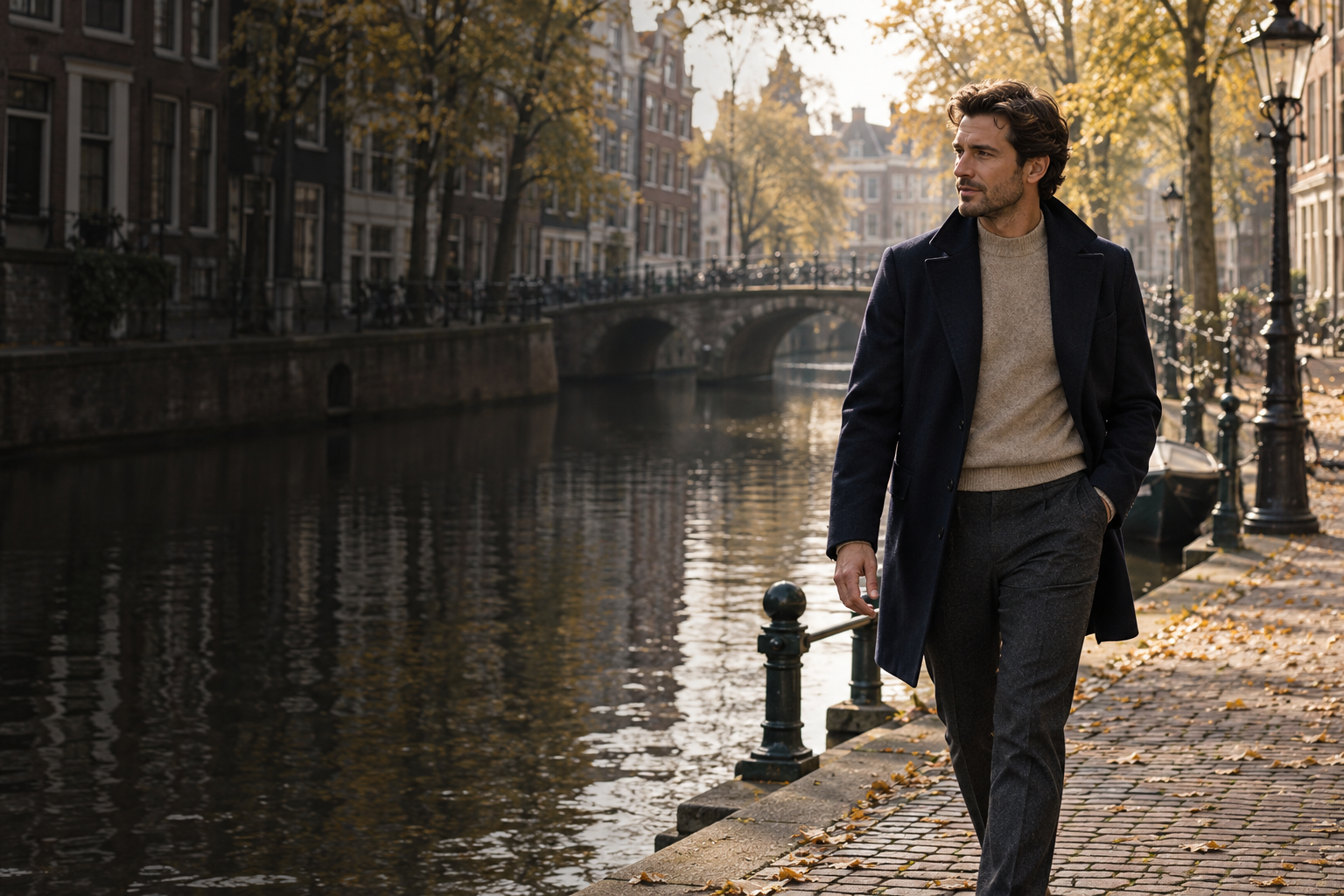 Tijdloze herenmode in Amsterdam